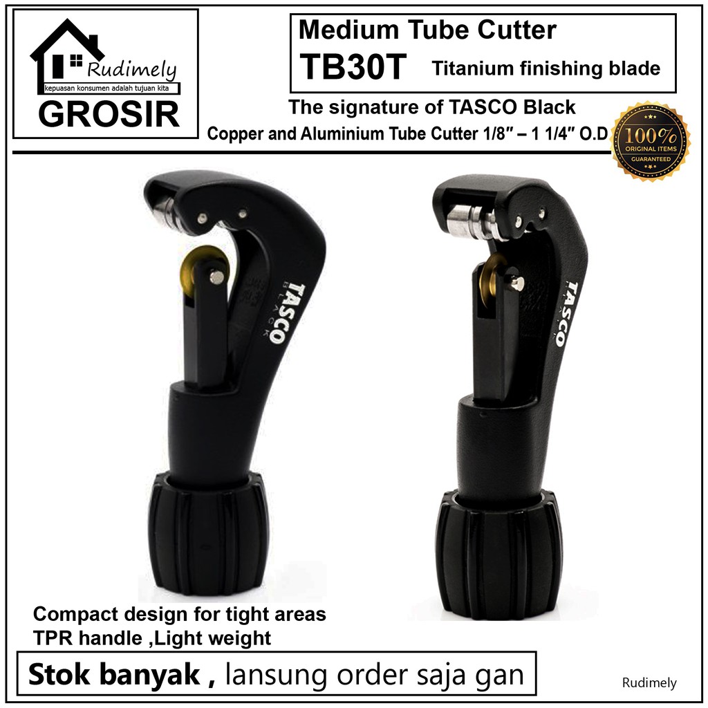 Grosir Cutter Pipa / Tube Cutter ORIGINAL MEREK TASCO TB30T Titanium