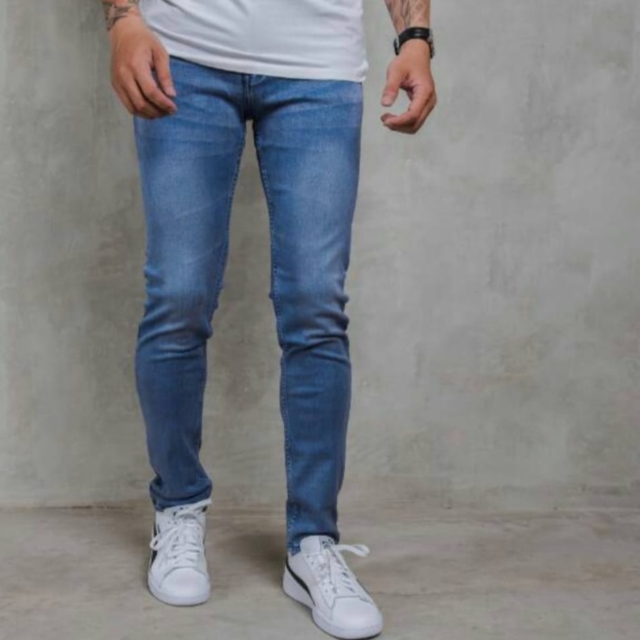 celana pull n bear pria / celana jeans skinny stretch