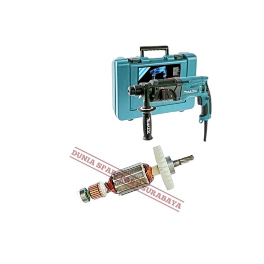 Armature Mesin Bor Rotary Hammer Makita HR2470 / HR2460 / Angker Dinamo Makita HR 2470 / HR 2460 / R