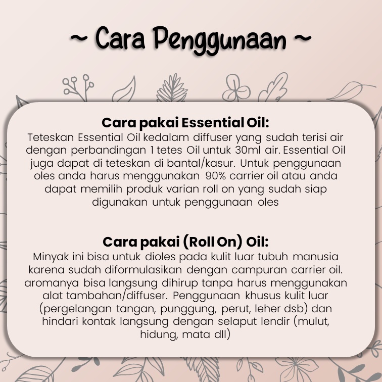 5ml Organic Ylang-Ylang Essential Oil Bunga Kenanga Murni 100%