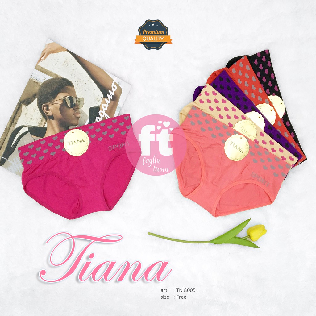 TIANA | Celana Dalam Wanita RAJUT / KUALITAS BAGUS / EXTRA SOFT / art TNJ 8005