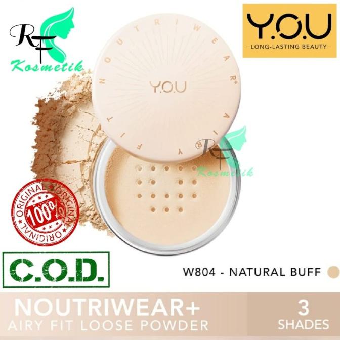 YOU NoutriWear+ Airy Fit Loose Powder YOU Bedak Tabur Noutriwear