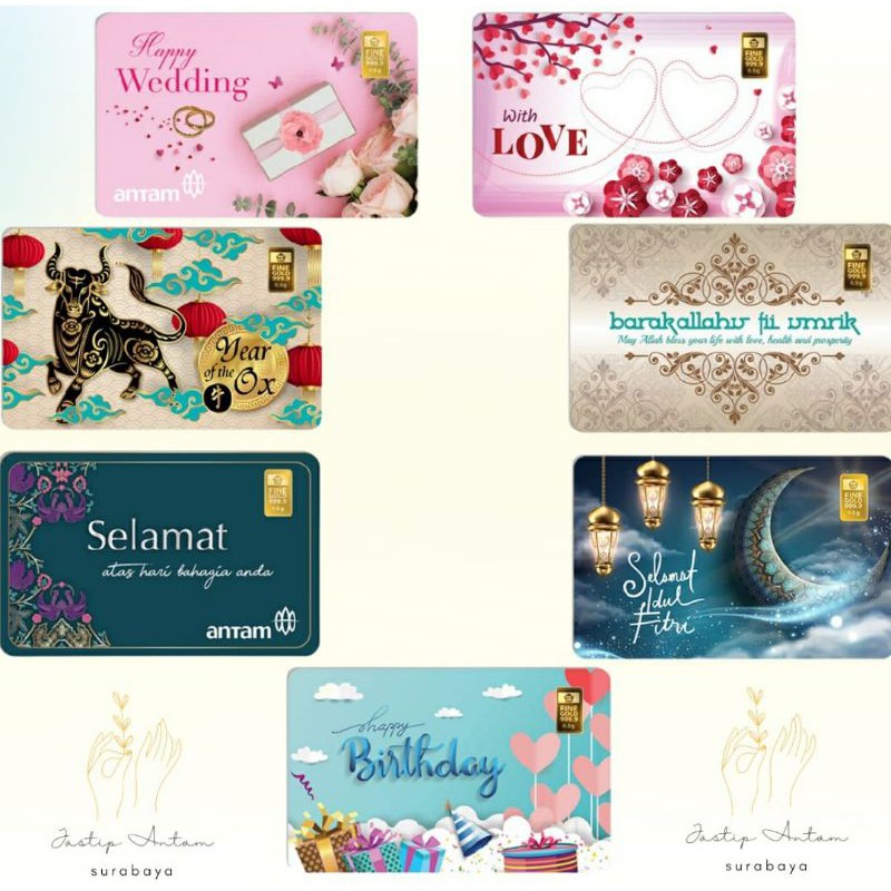 ANTAM 0.5 Gram / ANTAM GIFT SERIES 0.5 GRAM