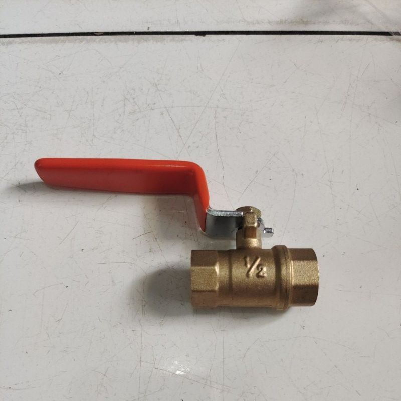 ball Valve Kuningan 1/2&quot; / ball Valve 1/2&quot; kuningan