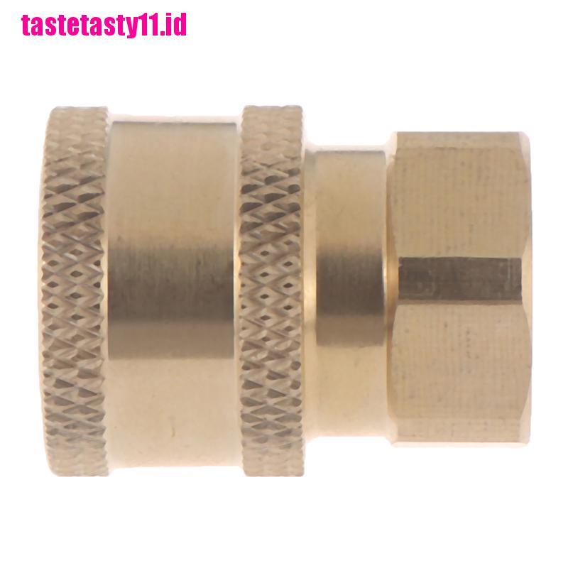 1 Pc 1 / 4 &quot;Female NPT Female Bahan Kuningan Untuk Tekanan