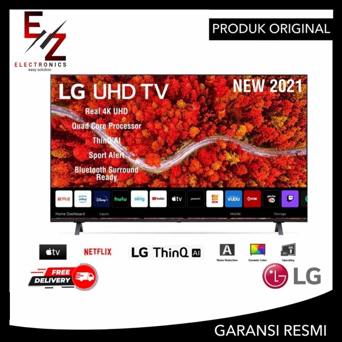 LG LED 75UP8000PTB UHD 4K 75 INCH SMART TV HDR MAGIC REMOTE 75UP8000