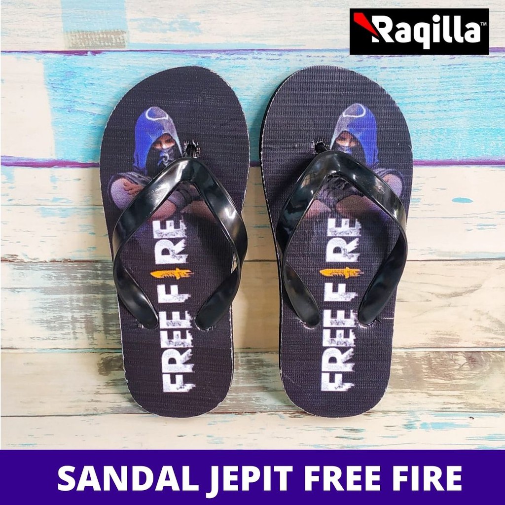 sandal gamers freefire sandal jepit anak laki-laki freefire sandal anak free fire sendal jepit