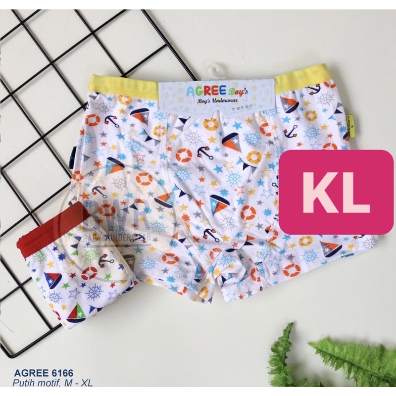 Agree | Boxer anak cowok Agree Art 6168 dan 6166