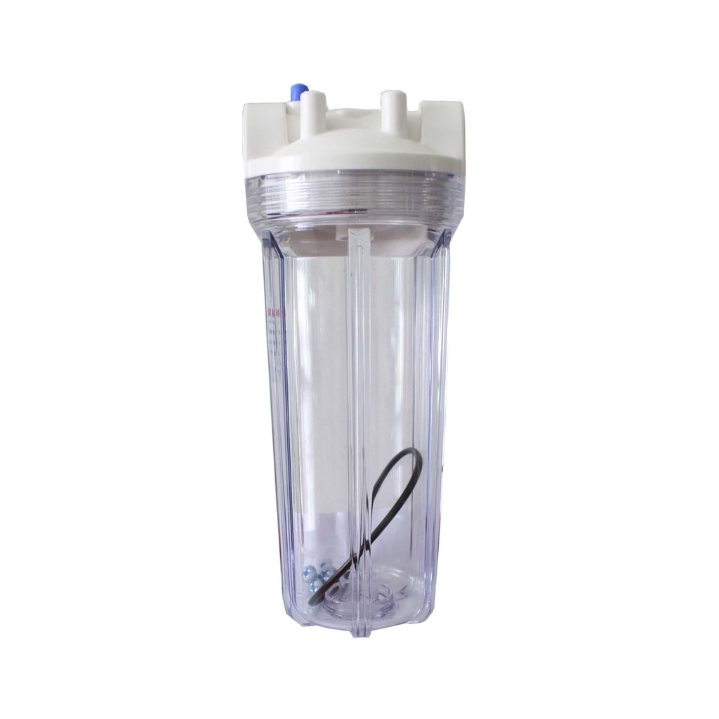 Housing Filter Air Nanotec 10&quot; Clear Drat 1/2&quot;