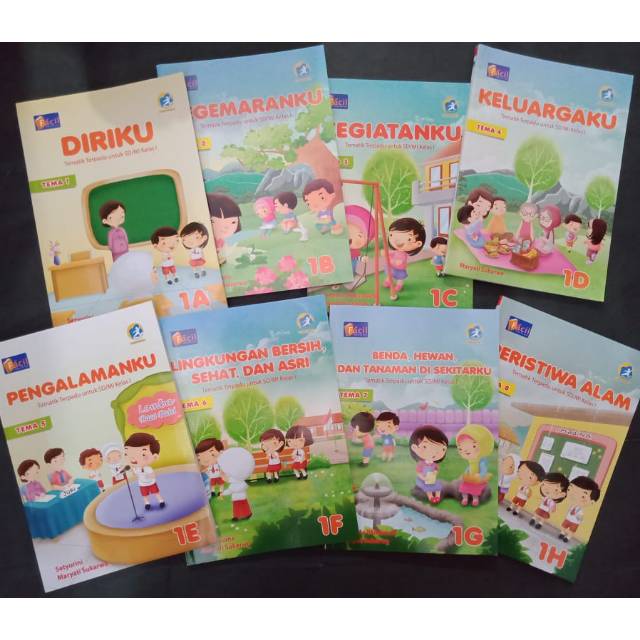 BUKU PELAJARAN TEMATIK KELAS 1