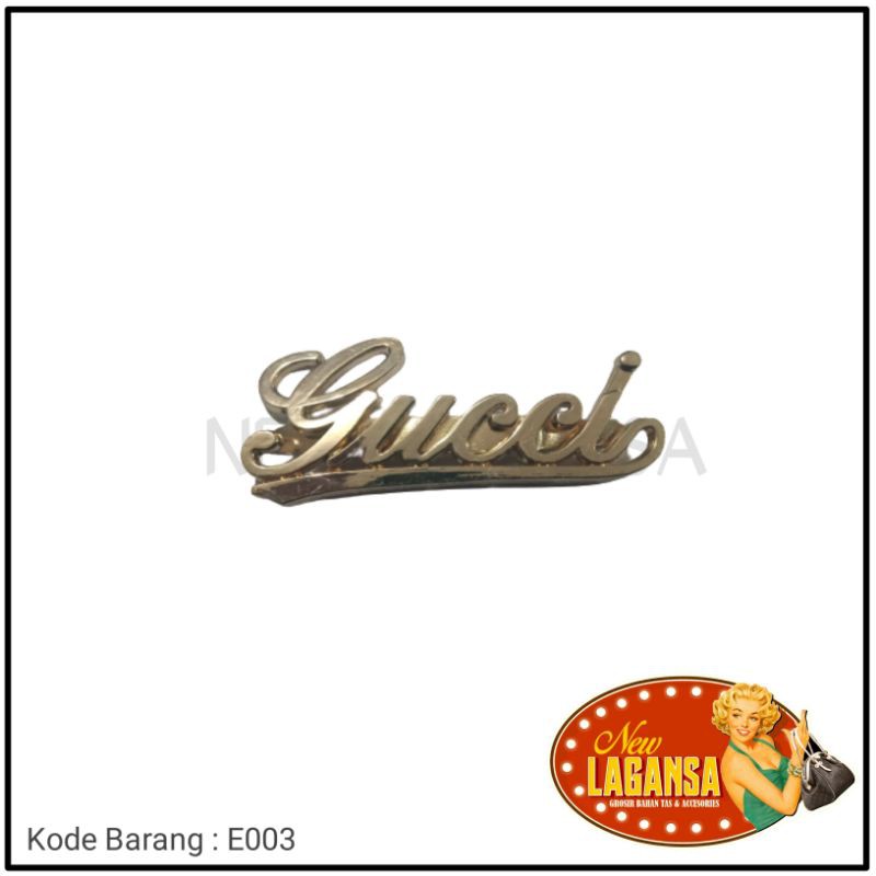 (E003) Variasi Gucci Besar Tancap Mas - Aksesoris Tas & Dompet Wanita Fashion (IMPORT)