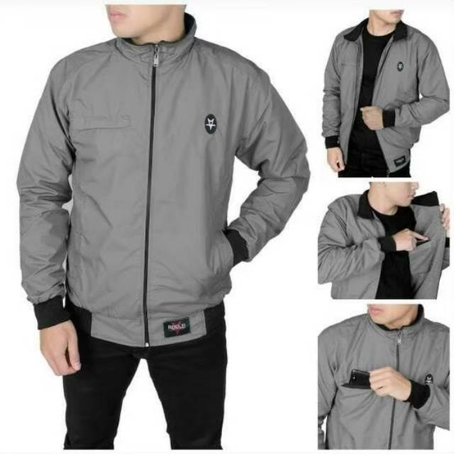 Jaket Casual Parasit Original Rebel ID / Jaket Pria Parasit / Jaket Parasut Pria / Jaket Casual Pria