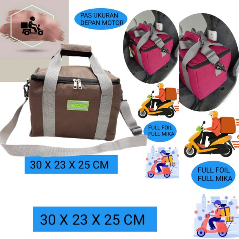 TAS DRIVER  Tas Driver Motor  Tas Kurir Motor Bawa Makanan / MODEL 6 KANTONG / TAS DRIVER ONLINE / TAS BAWA PAKET OJOL ONLINE / TAS BAWA MAKANAN OJOL ONLINE DRIVER ONLINE