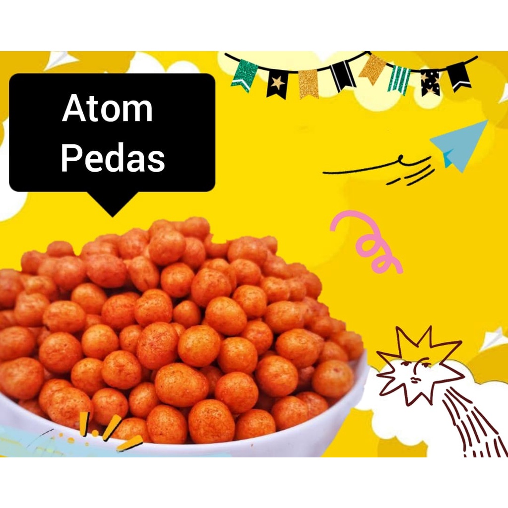 

SNACK ATOM PEDAS 200gr