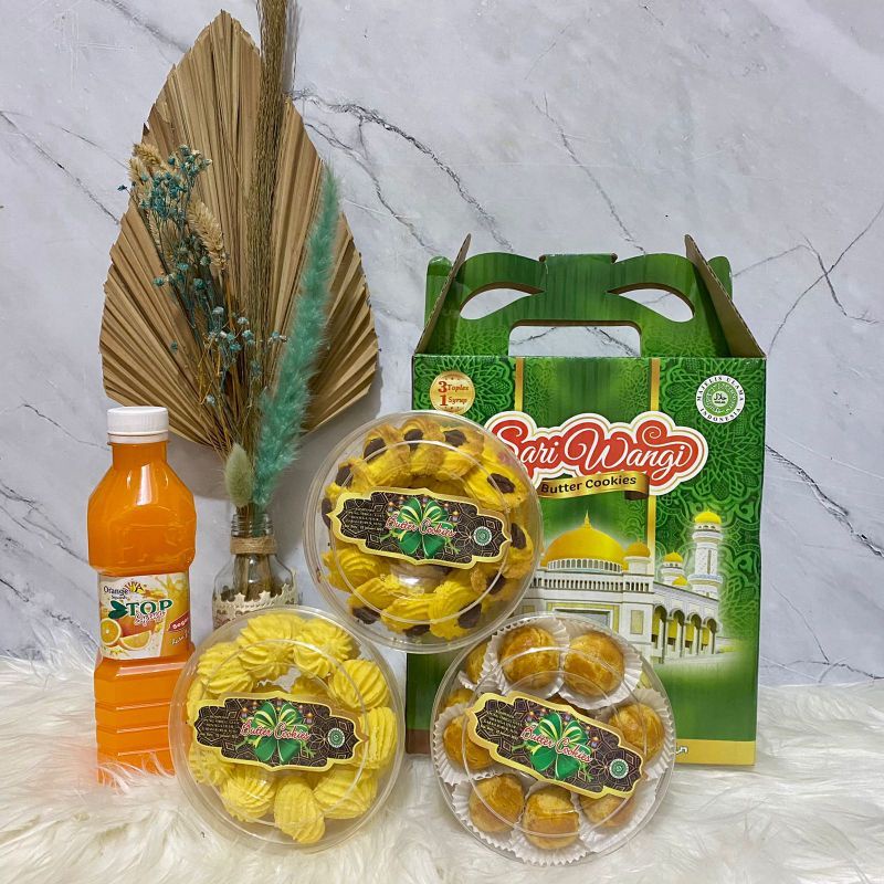 

kue sariwangi 3TOPLES+1botol syrup