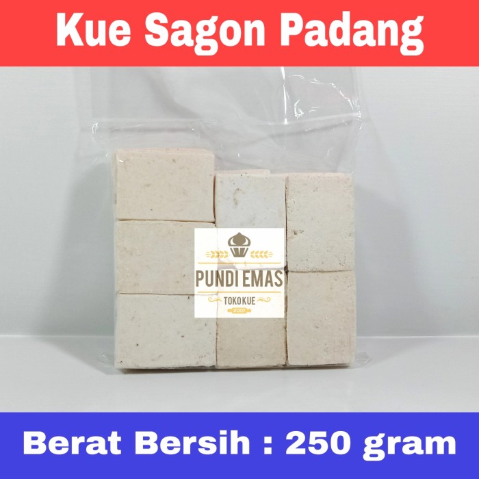 Jual Kue Sagon Bakar Khas Padang 250gr Sagon Kotak Jajanan