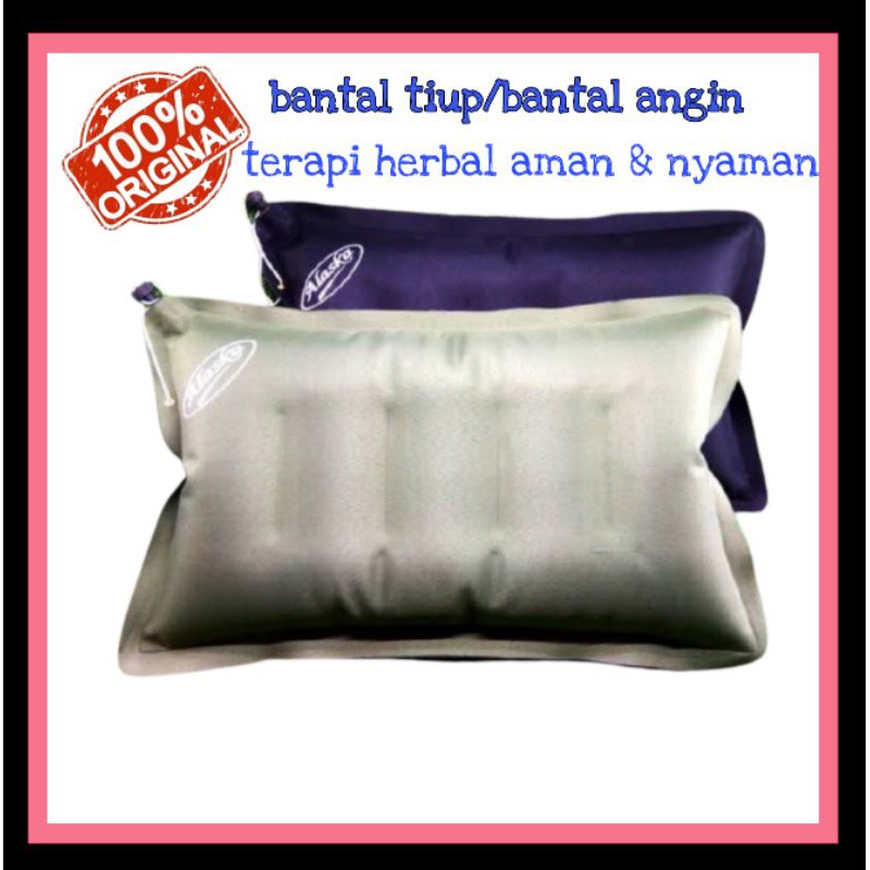 BANTAL TIUP ATAU BANTAL ANGIN BAHAN TEBAL KUALITAS TERBAIK MUDAH MENIUPNYA DESAIN NYAMAN 100 % ORI