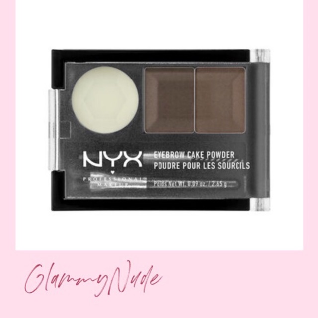 NYX EYEBROW CAKE POWDER SHADE DARK BROWN ORIGINAL