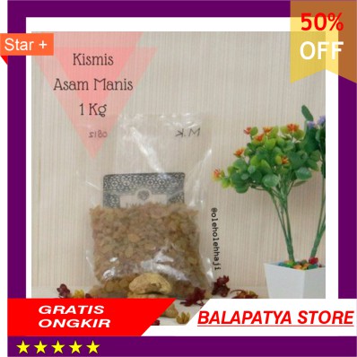

TERLARIS !!! Kismis Asam Manis Raisin 500gr