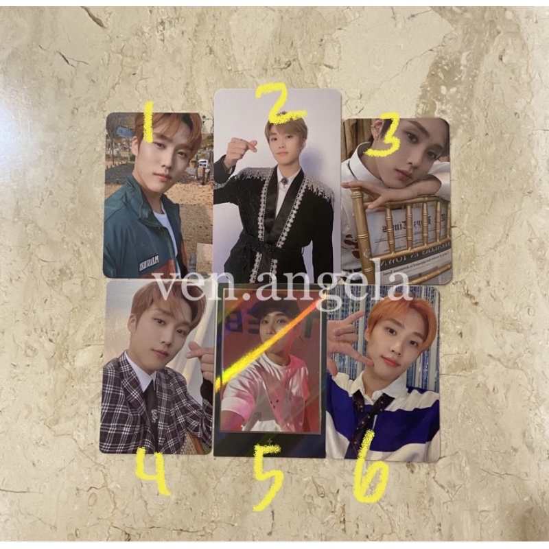 JACOB THE BOYZ PHOTOCARD - dazed, AR PC, chase, tc real, tc film festival, season greetings