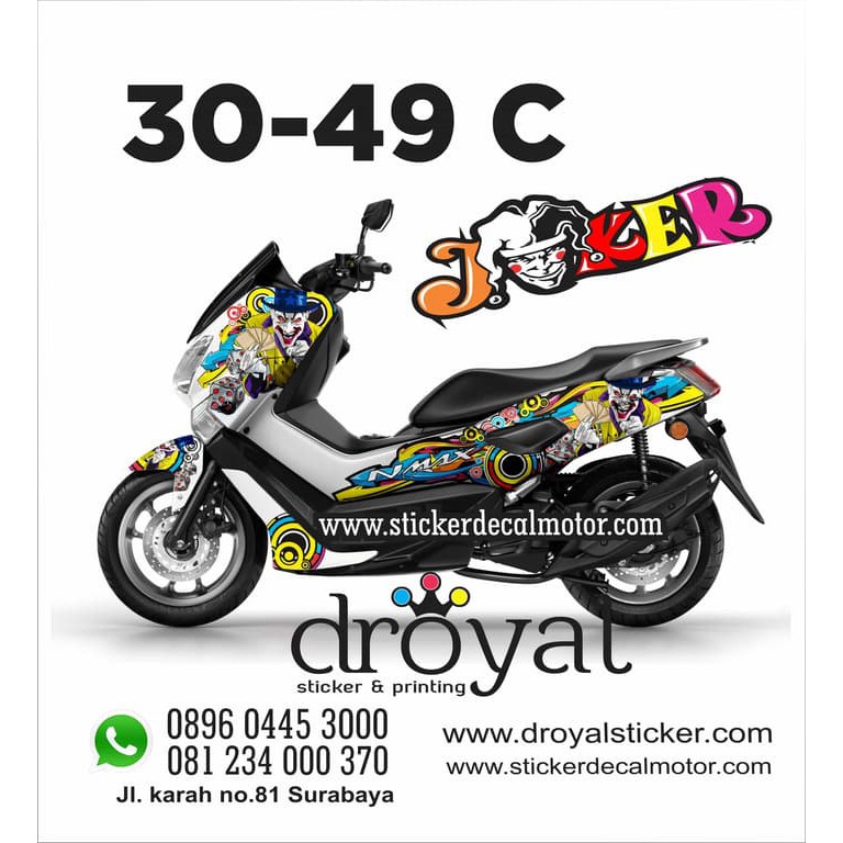 Stiker Motor Surabaya