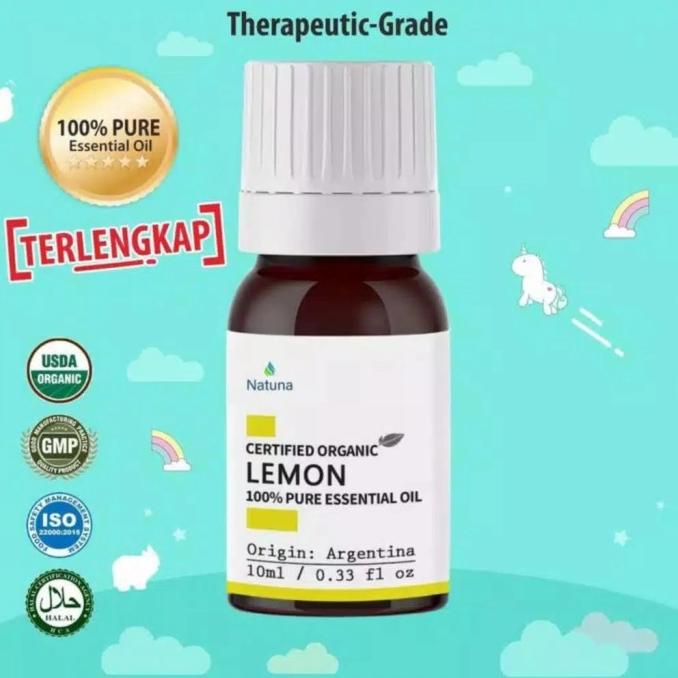 Natuna Lemon Essential Oil Aromatherapy Shopee Indonesia