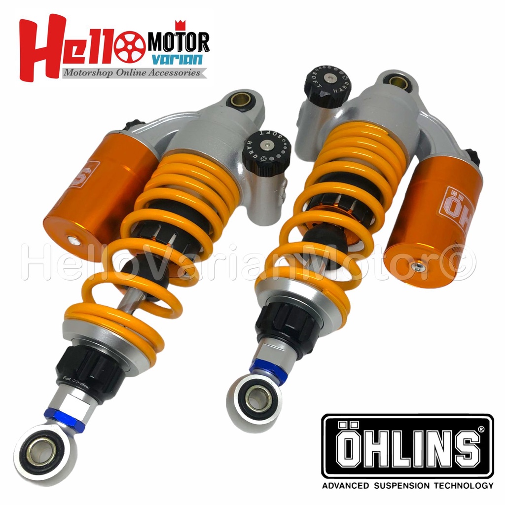 Shock Tabung Atas Motor Bebek OHLINS AF01 YELLOW UK 280 320 340