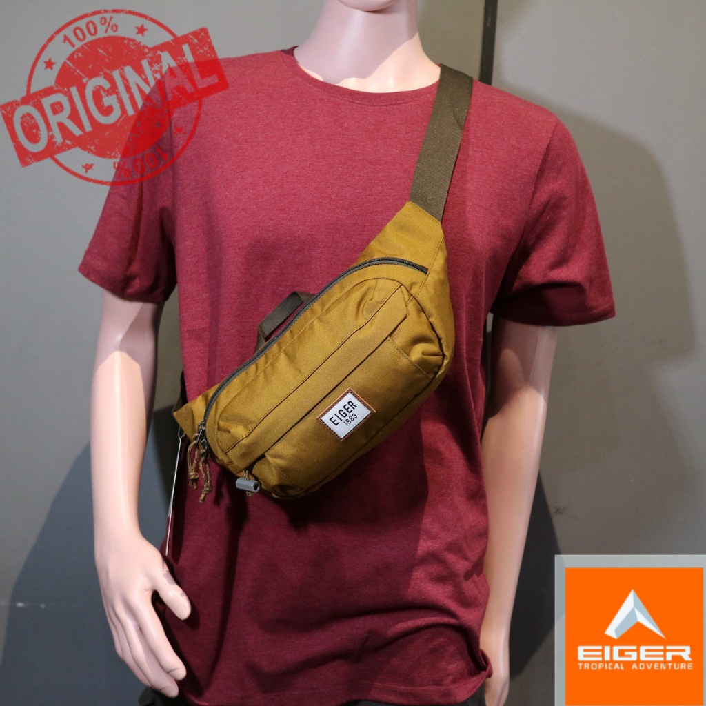 EIGER1989 WAISTBAG  SENDER 3.0 WAIST YELLOW 910005340002 ORIGINAL