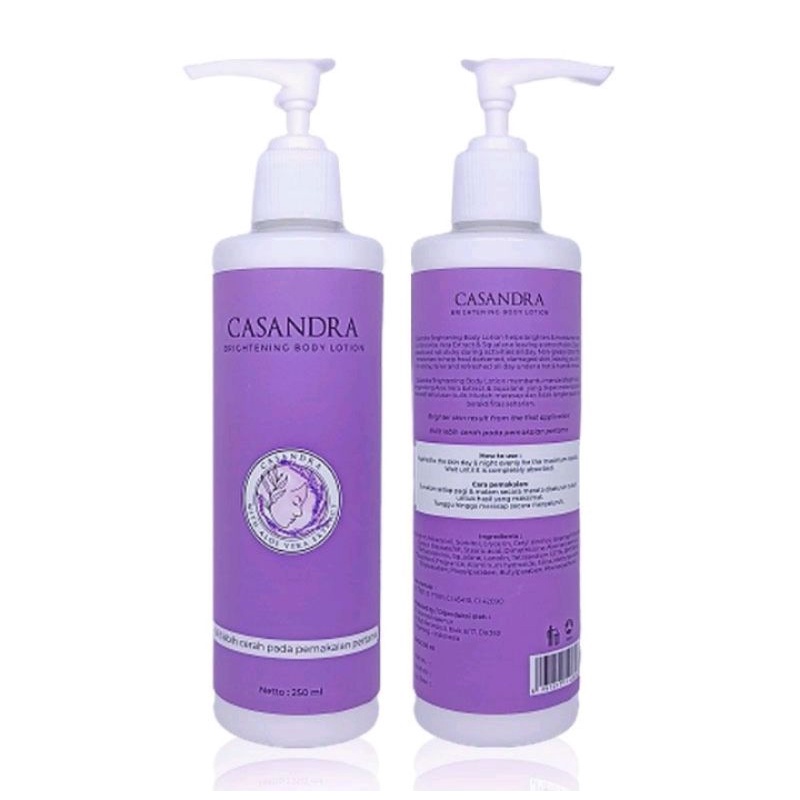 Casandra Brightening Body Lotion 250ml