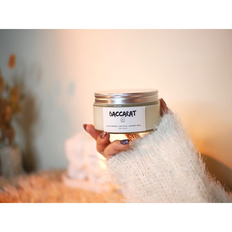 soy scented candle / scented candle / botanical scented candle / lilin aromatherapy / 250 ml