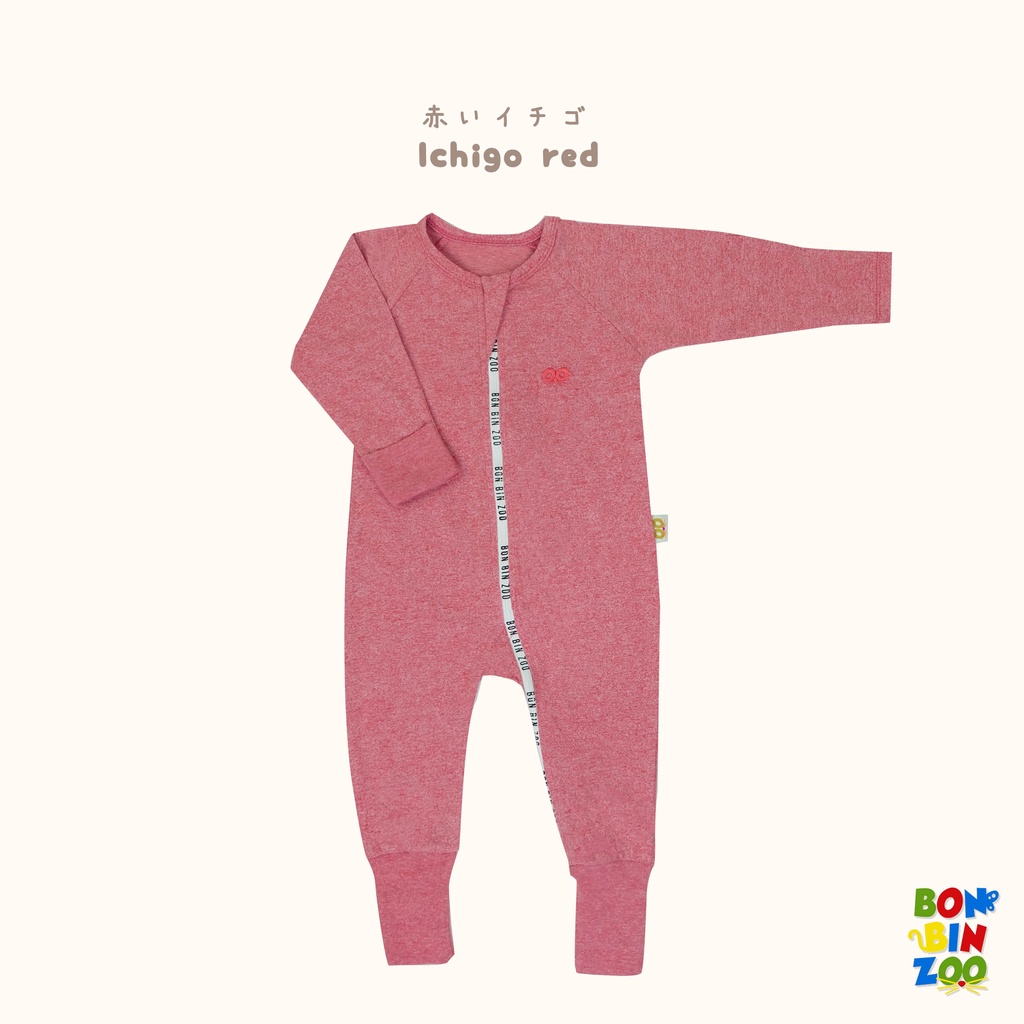 Jumpsuit Sleepsuit Piyama Resleting Baju Tidur Bayi Kakogan Bonbinzoo