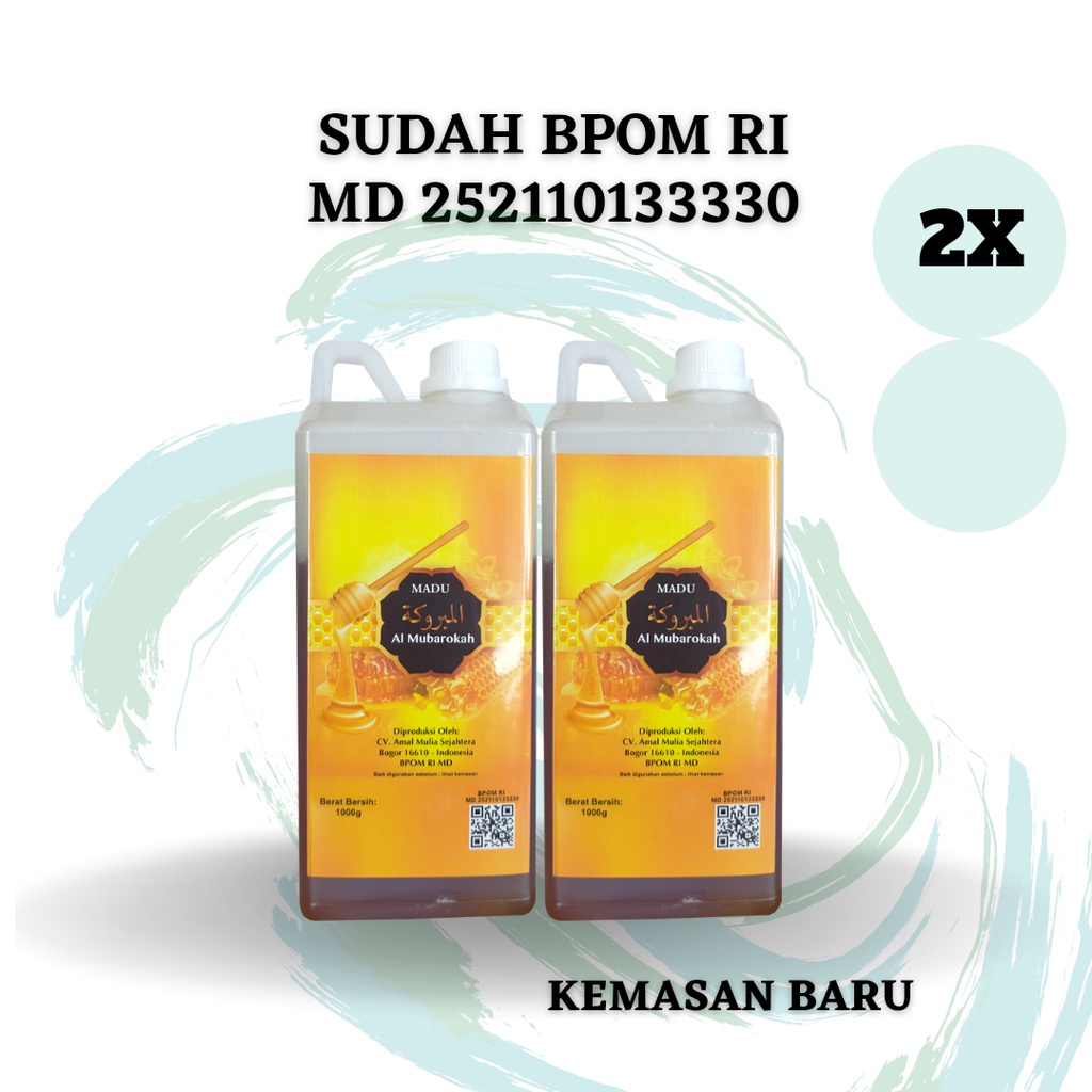 HARGA PROMO 2 Madu Hutan Kalimantan 1 kg Al Mubarokah