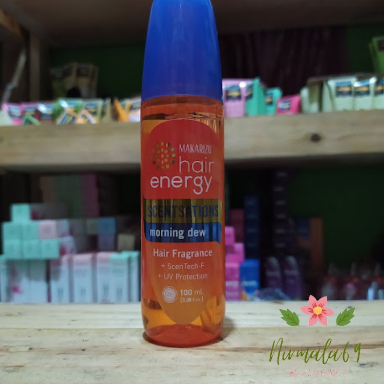 MAKARIZO hair energy Hair Fragrance +Scen Tech-F +UV Protection 100 mL/PARFUM RAMBUT/ANTI KUSAM RONTOK BERCABANG DAN KERING/VITAMIN RAMBUT KERITING/PEWANGI RAMBUT/NIRMALA69-2