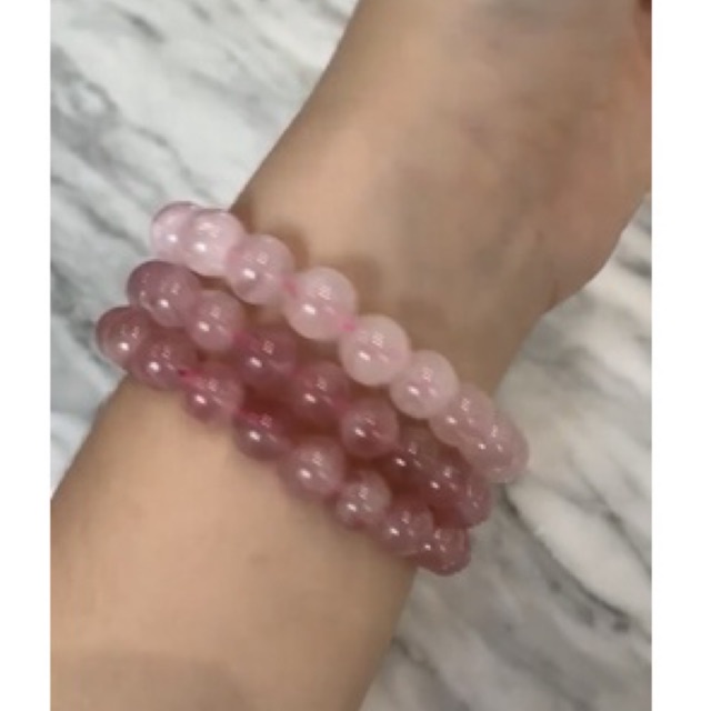 rose quartz bracelet