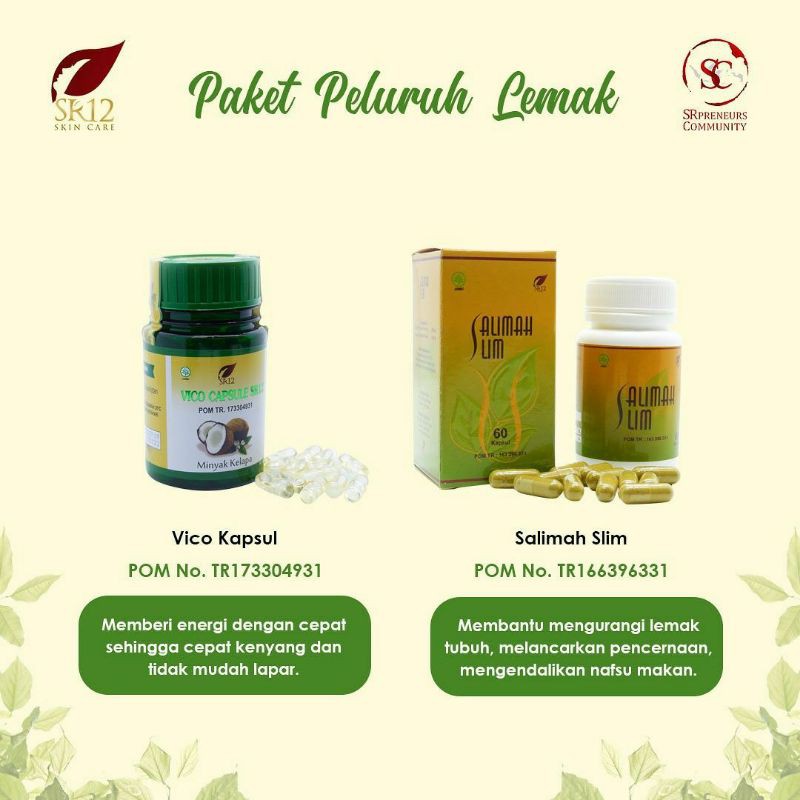 TERLARIS  DIET AMPUH / PAKET PERONTOK LEMAK KOTOR / OBAT DIET HERBAL