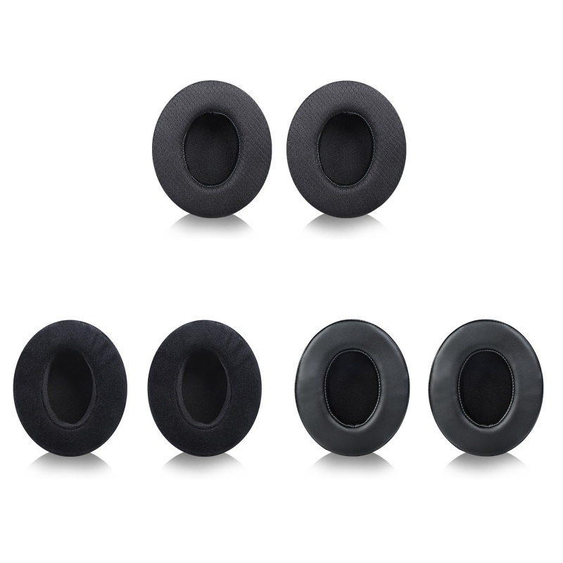 Bt Leather/Cloth Cushion Earpads Untuk Dareu EH722 EH731 Headset Earmuffs Memory Foam Covers Headphone Ear Pads