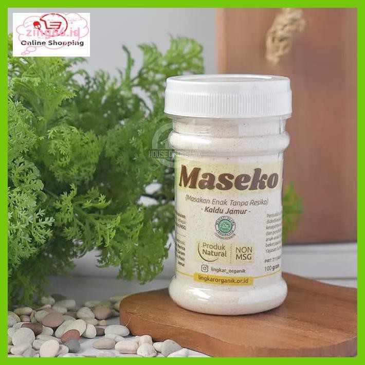 

4R6Ey46- Lingkar Organik - Maseko Kaldu Jamur Non Msg - 100 Gr R7Eye59-