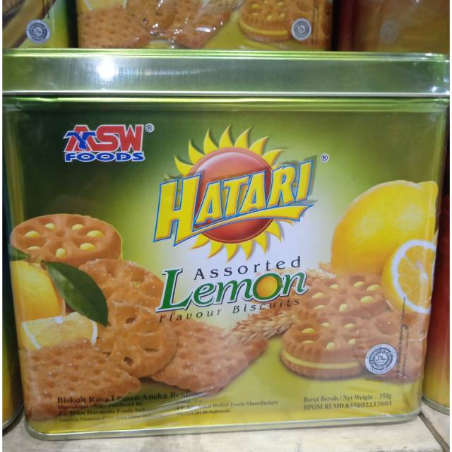 Hatari Lemon Assorted Kaleng 350 gr