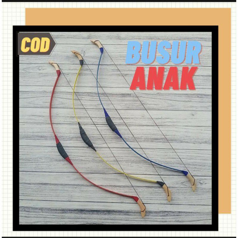 BUSUR PANAH FIBER ANAK MURAH