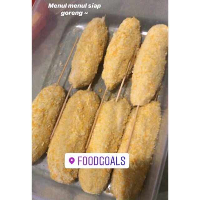 

Corndog mozzarella full dan sosis mozreng topping premium