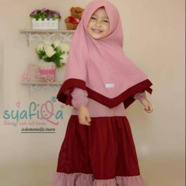 Gamis anak syafiqa hafidzah