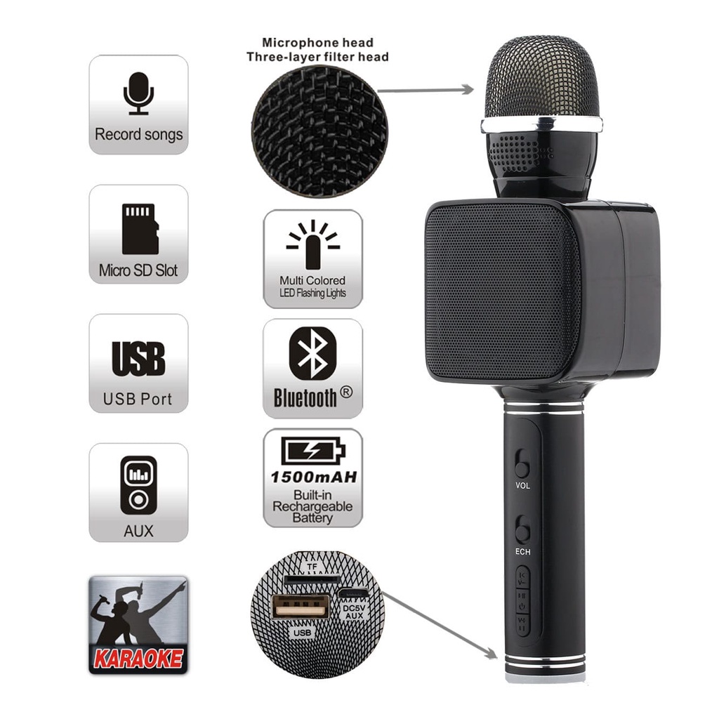 MICROPHONE / MIC YS-68 KARAOKE BLUETOOTH