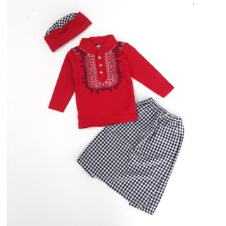 PB 128229 Baju  Koko  Bayi  Sarkoci Anak Laki  Laki  Lengan 