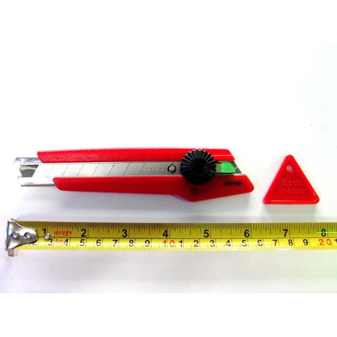 

Cutter Besar Joyko L-500 Cuter Bonus Isi 5 Pc Pisau Pemotong/ Silet - Merah Sin-Ter51 Segera