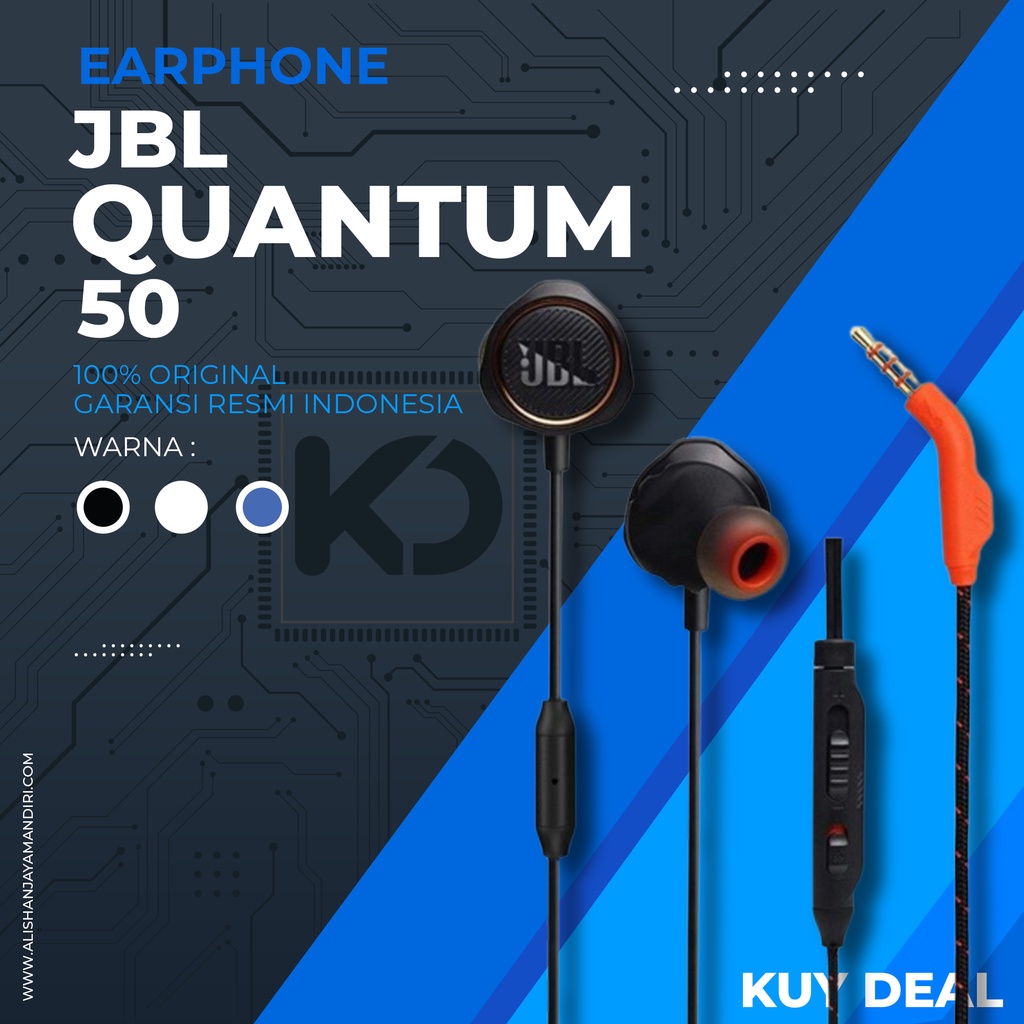 JBL QUANTUM 50 ORIGINAL GARANSI RESMI IMS 1 Tahun