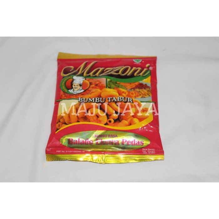 

Bumbu Tabur Mazonni Tela- Tela 100gr Rasa Balado Extra Pedas