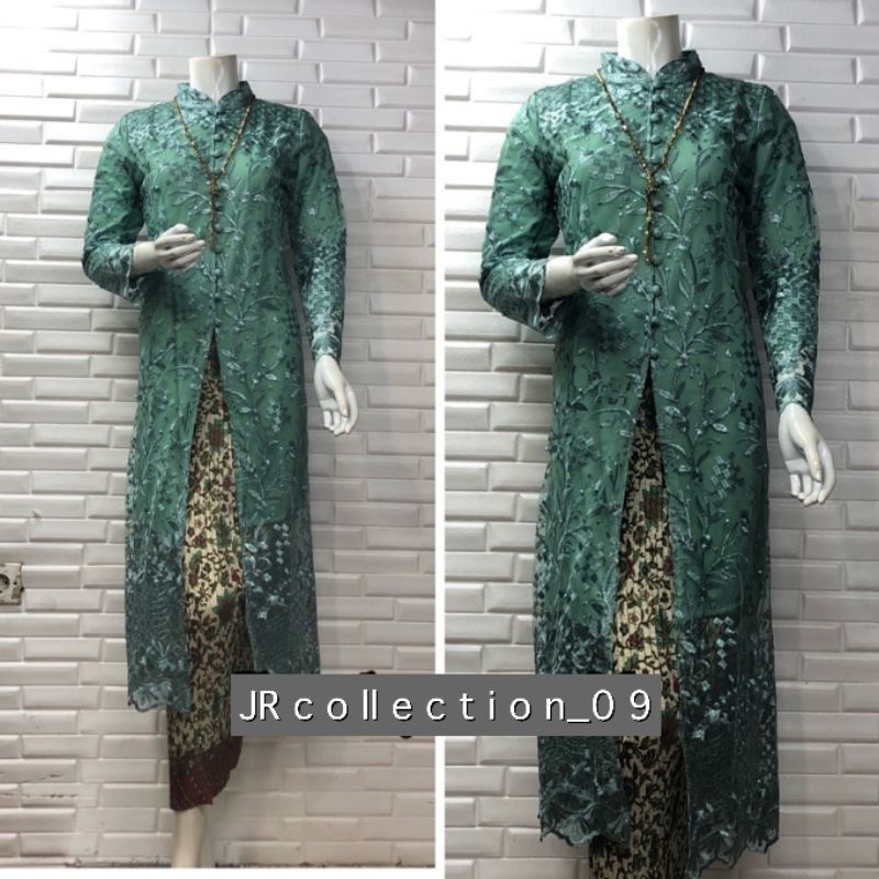 Kebaya Tunik / Kebaya Brokat / Kebaya tile / Kebaya Kerah Sanghai Kebaya Tile Kebaya Modern