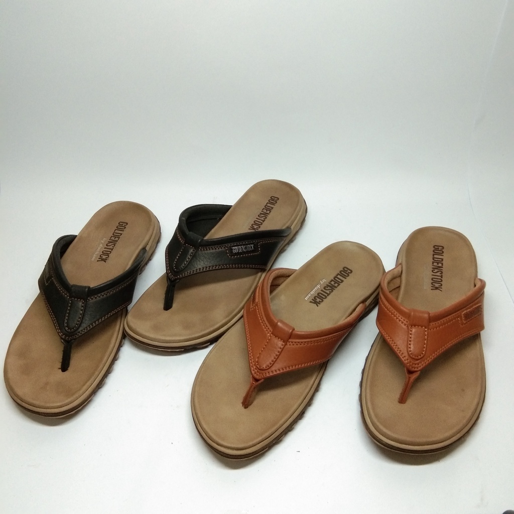 Sandal Pria Casual Kekinian Murah Original Asli Ori HORNETS 01 MERK: GOLDEN STOCK Terbaru Terkini Ba