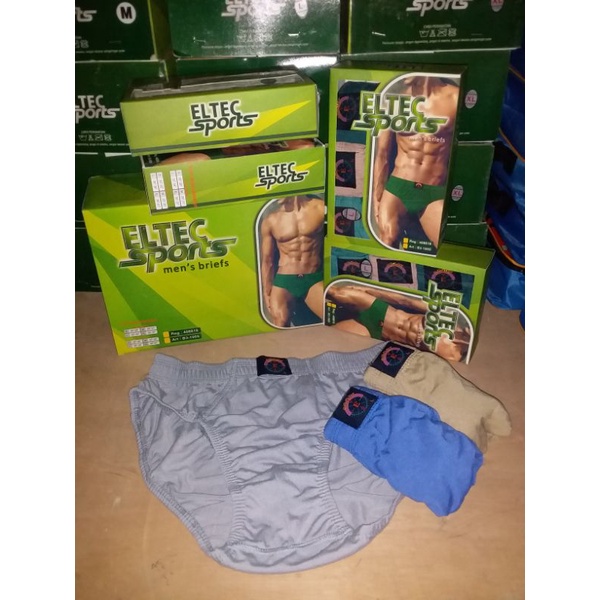 Celana dalam pria Eltec Sport isi 3