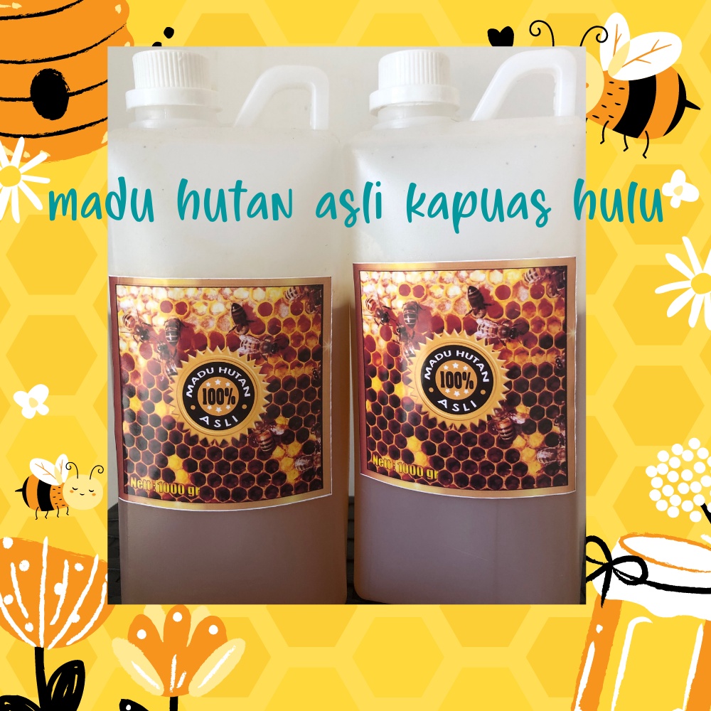 

Madu Alam Asli Kapuas Hulu "Madu Hutan Kalimantan" 1 kg